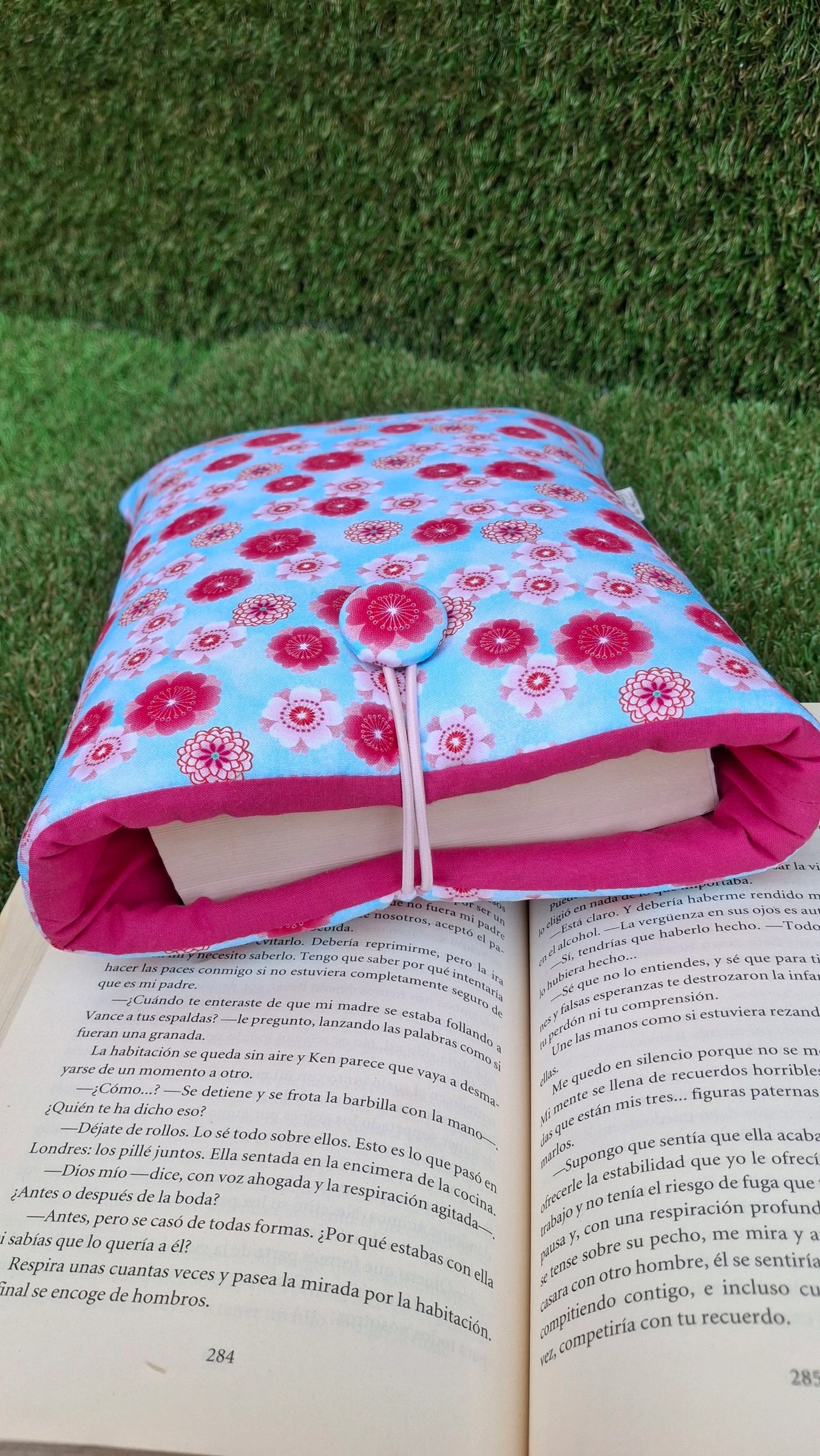 Célula para livro acolchoada feita à mão – photo 3